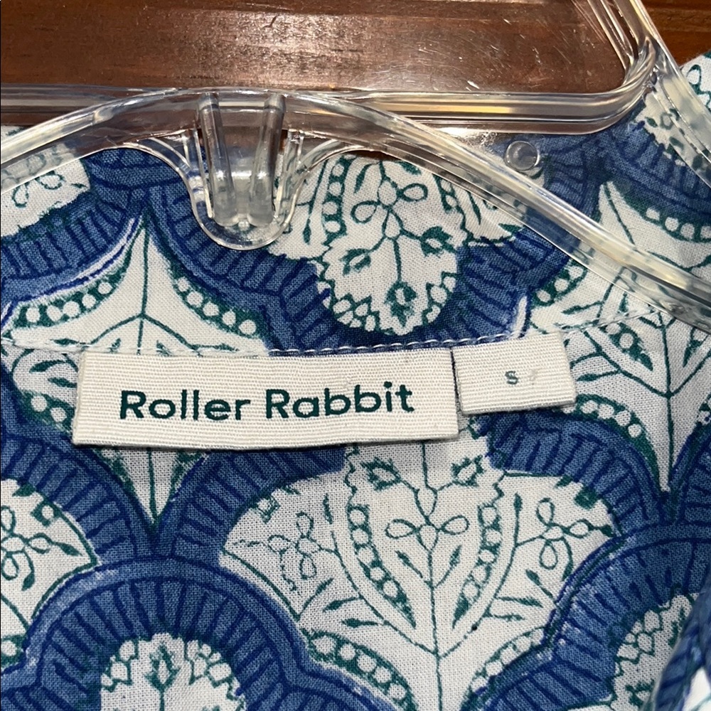 Adorable Roller Rabbit Blue and White Pajama Set - Picture 2 of 15